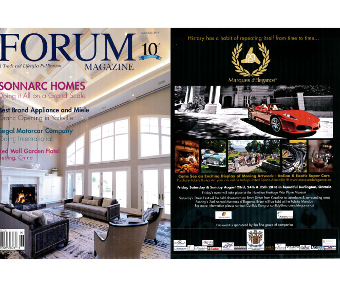 Forum Magazine - Marques d'Elegance
