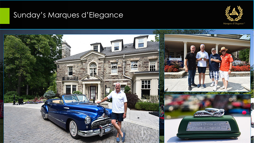 8th Annual Marques d'Elegance Partner Vendor Package